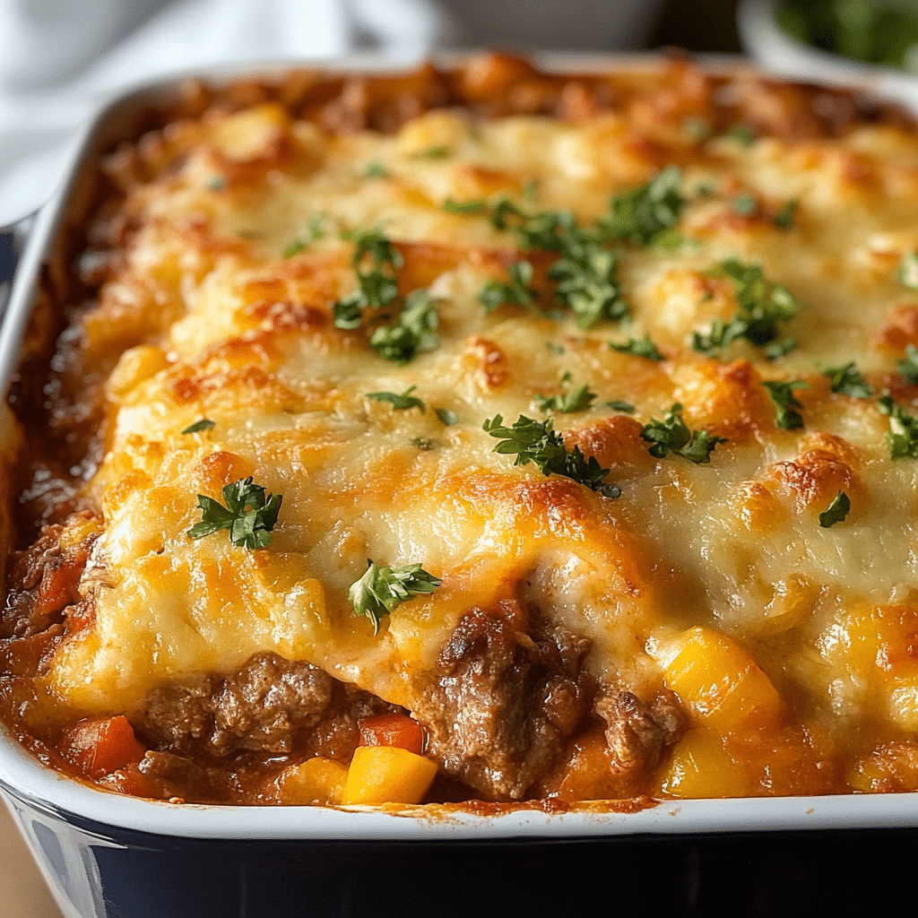 Beef Lombardi Casserole