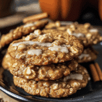 Brown Butter Pumpkin Oatmeal Latte Cookies