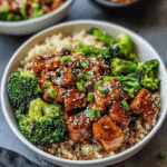 Bulgogi Bowls with Quinoa and Broccoli