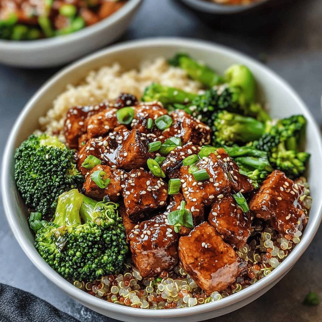 Bulgogi Bowls with Quinoa and Broccoli