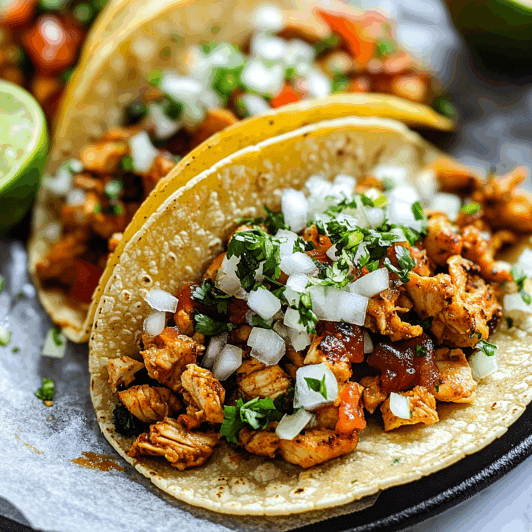 Chicken Street Tacos
