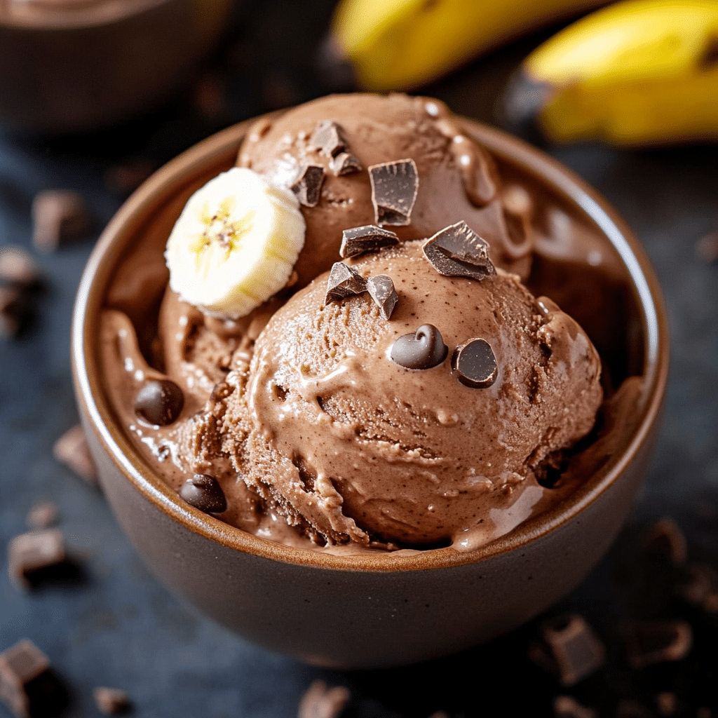 Chocolate Banana Nice Cream