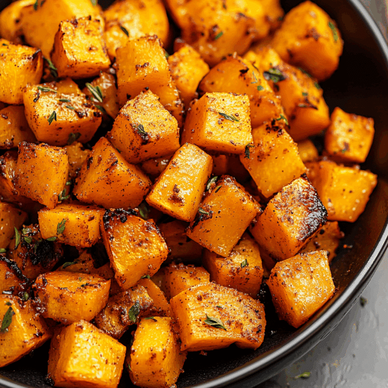 Cinnamon Roasted Butternut Squash