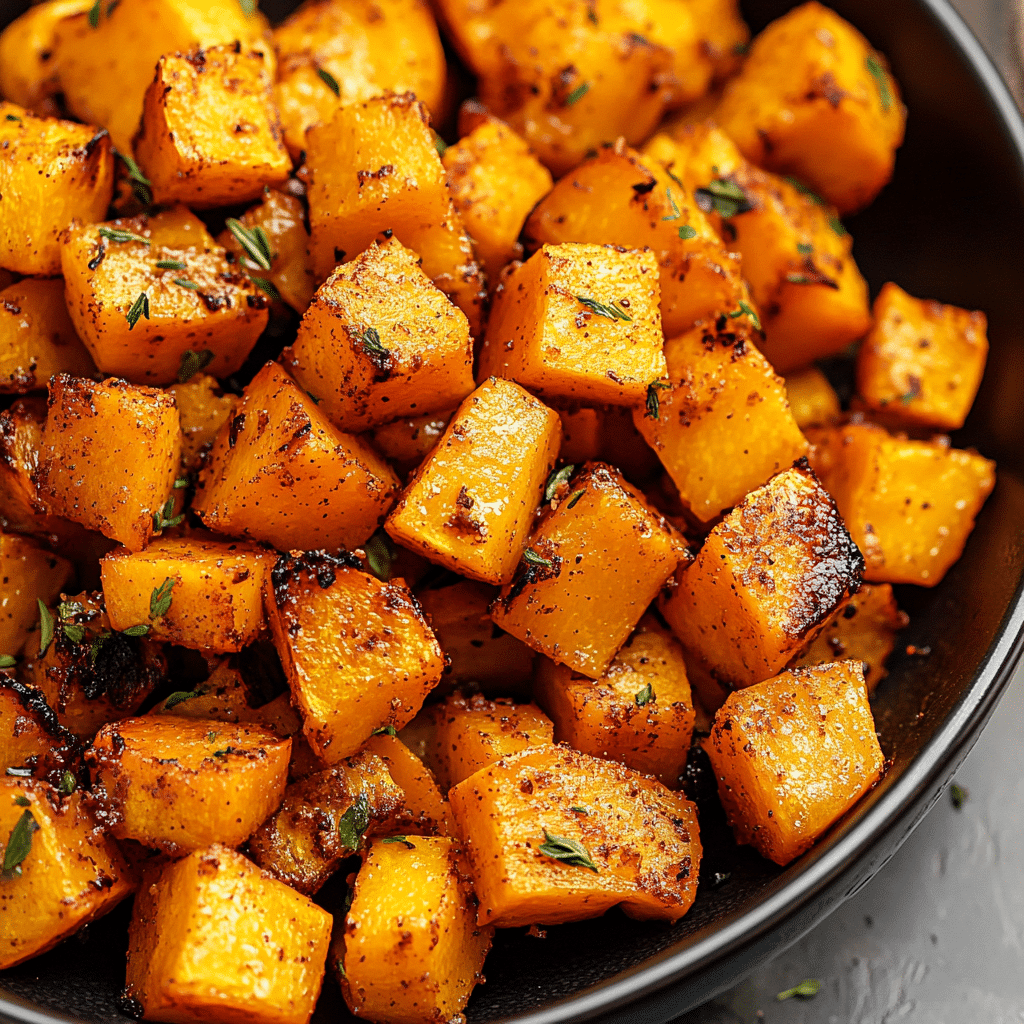Cinnamon Roasted Butternut Squash