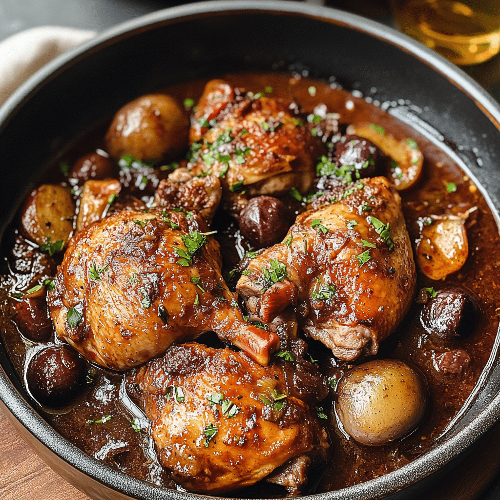Classic Coq au Vin for Cozy Evenings