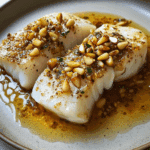 Cod With Brown Butter and Pine Nuts