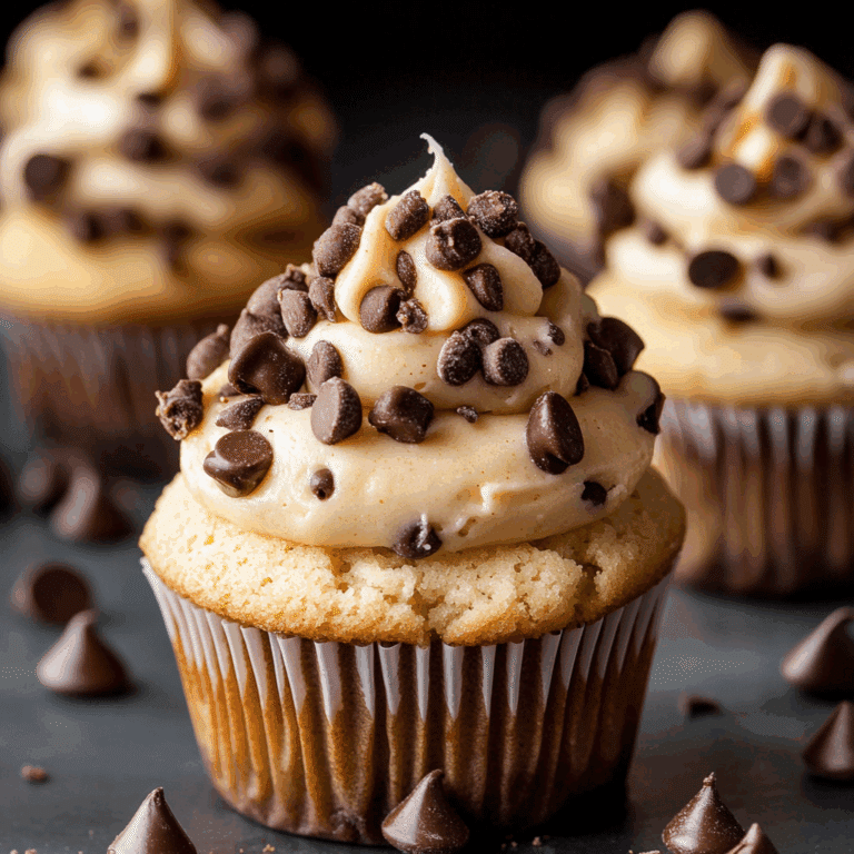Cookie Dough Cupcakes Recipe