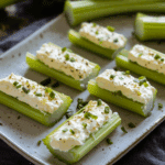 Cream Cheese Stuffed Celery Bites