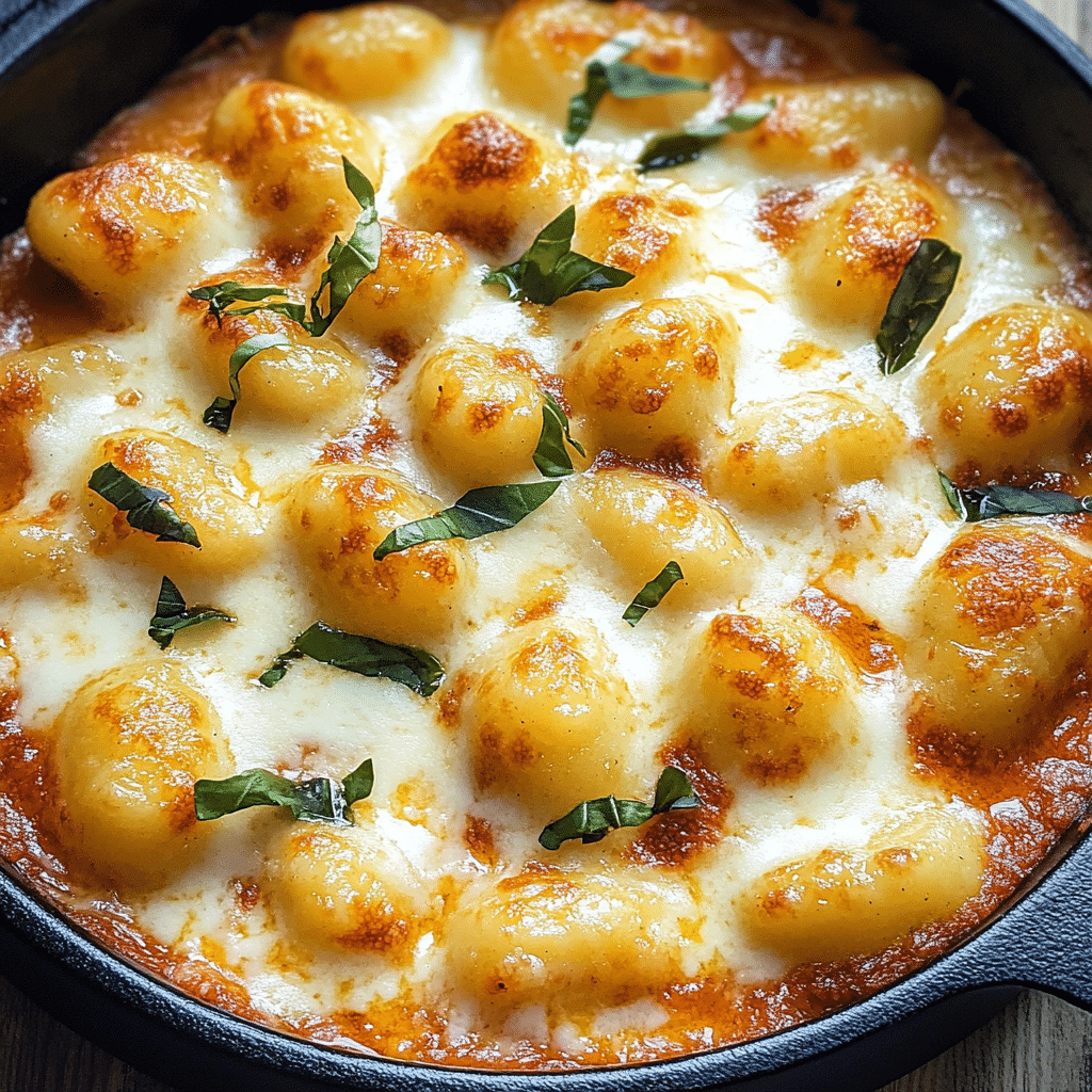 Creamy Baked Gnocchi