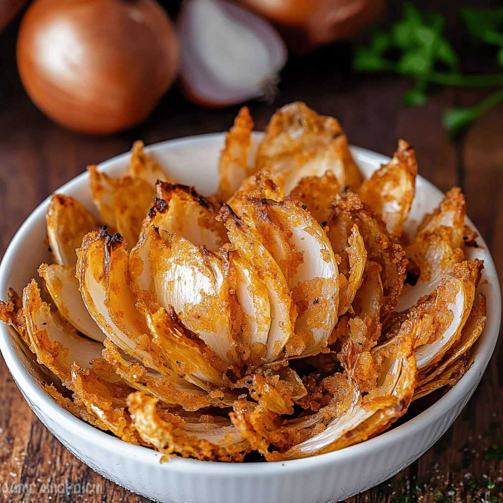Crispy Air Fryer Blooming Onion Petals