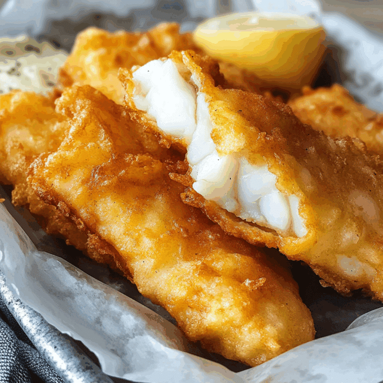 Crispy Fish Batter for Perfectly Golden Fillets