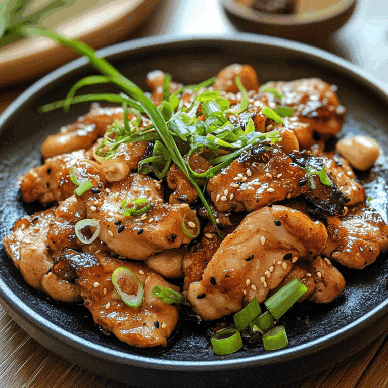 Easy Chicken Bulgogi