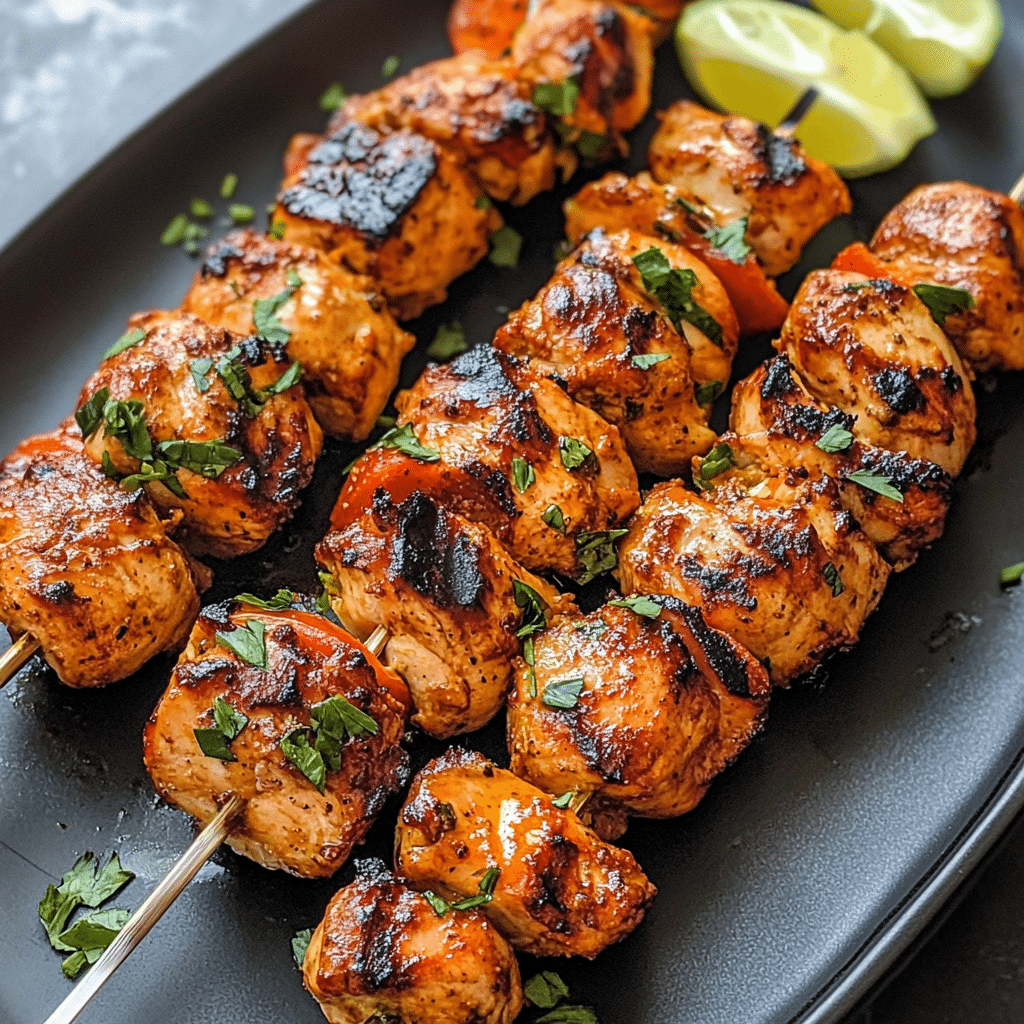 Flavorful Turkish Chicken Kabobs Recipe