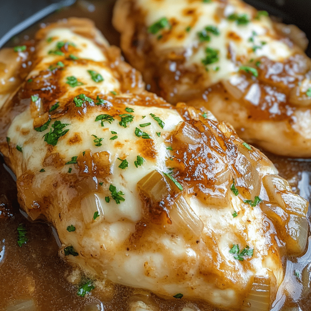 French Onion Chicken Recipe