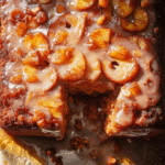 Glazed Honeycrisp Apple Fritter Cake