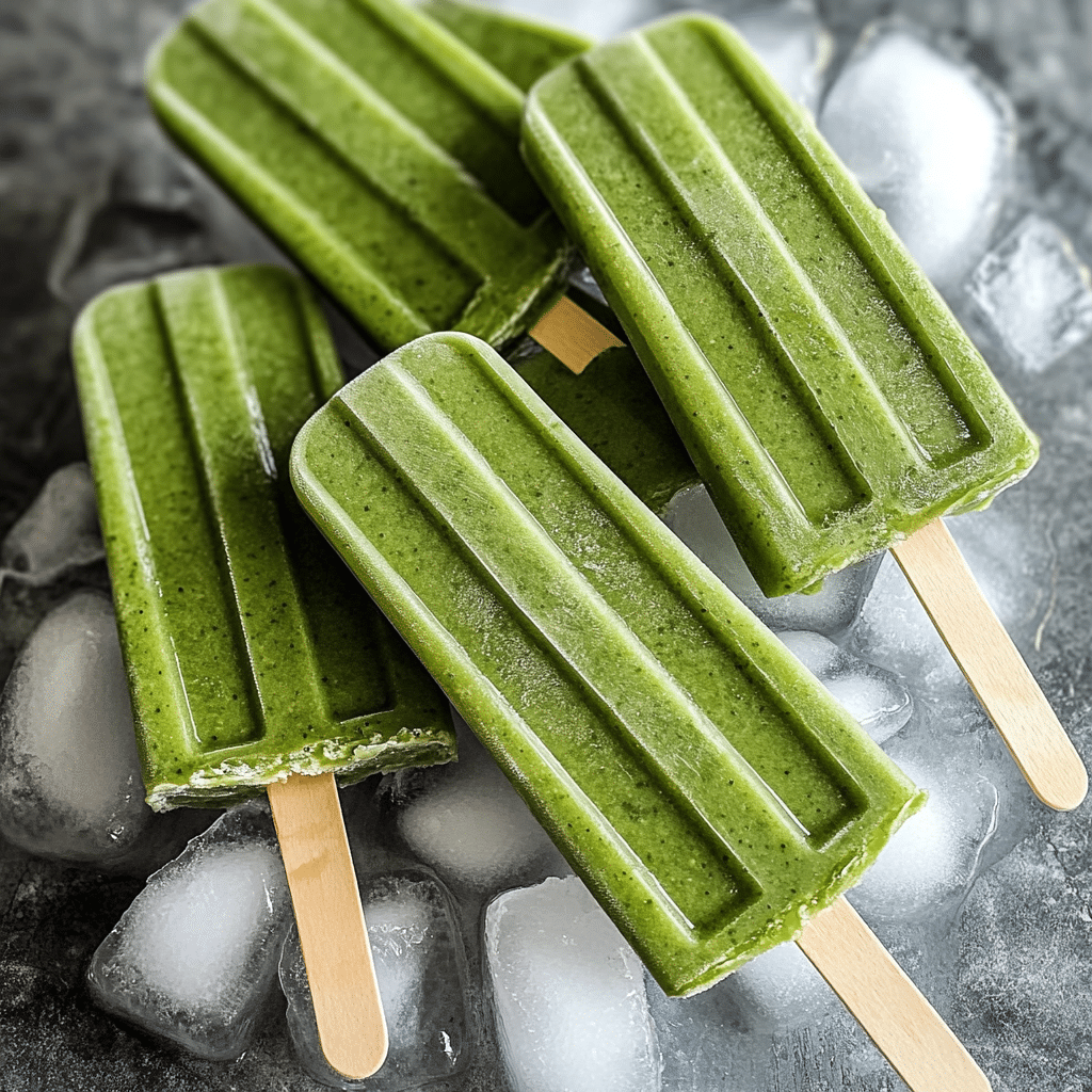 Green Smoothie Popsicles