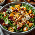 Harvest Chicken Salad with Maple Dijon Dressing