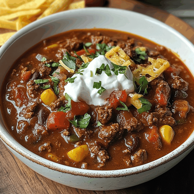 Hearty Instant Pot Beef Chili Recipe