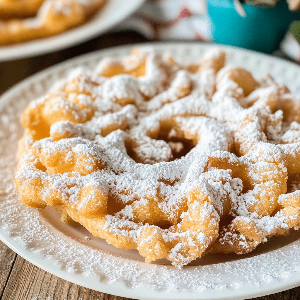 Homemade Funnel Cake