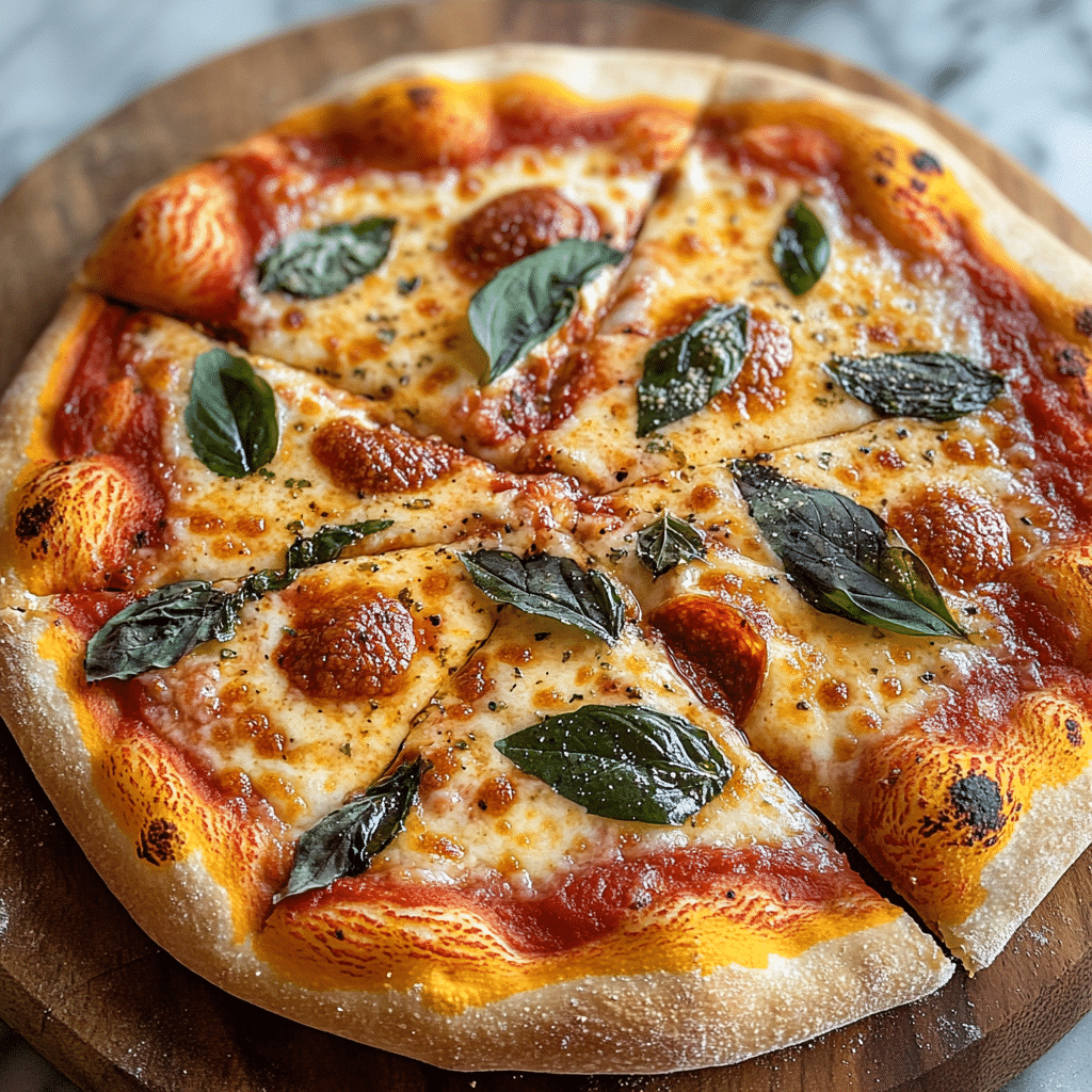 Homemade Margherita Pizza in 30 Minutes