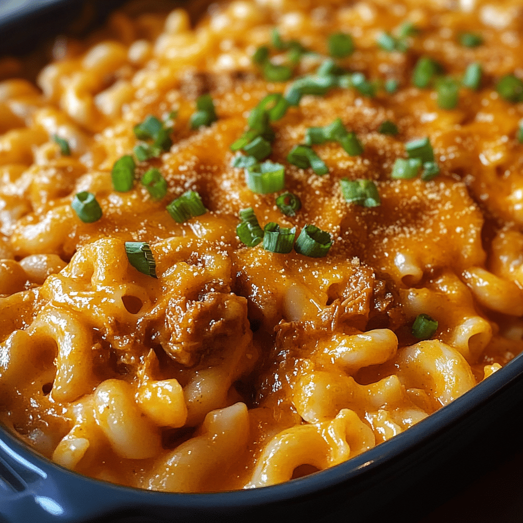 Kimchi Chili Mac and Cheese
