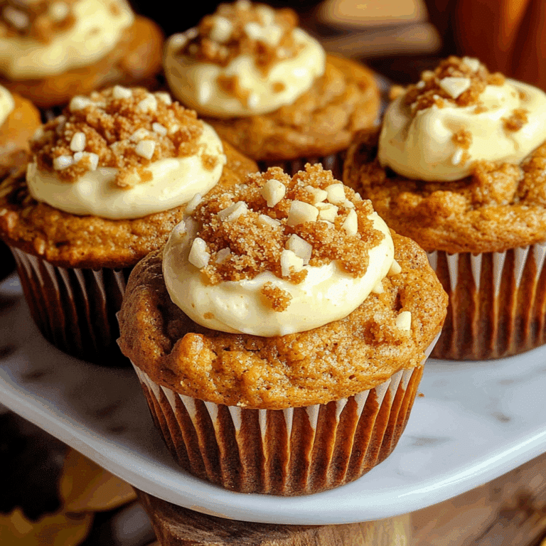 Pumpkin Cream Cheese Muffins