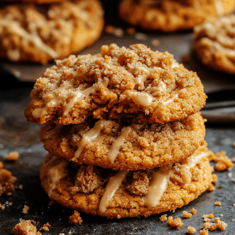 Pumpkin Crumb Cake Cookies