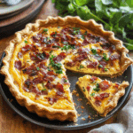 Quiche Lorraine with Bacon and Gruyère