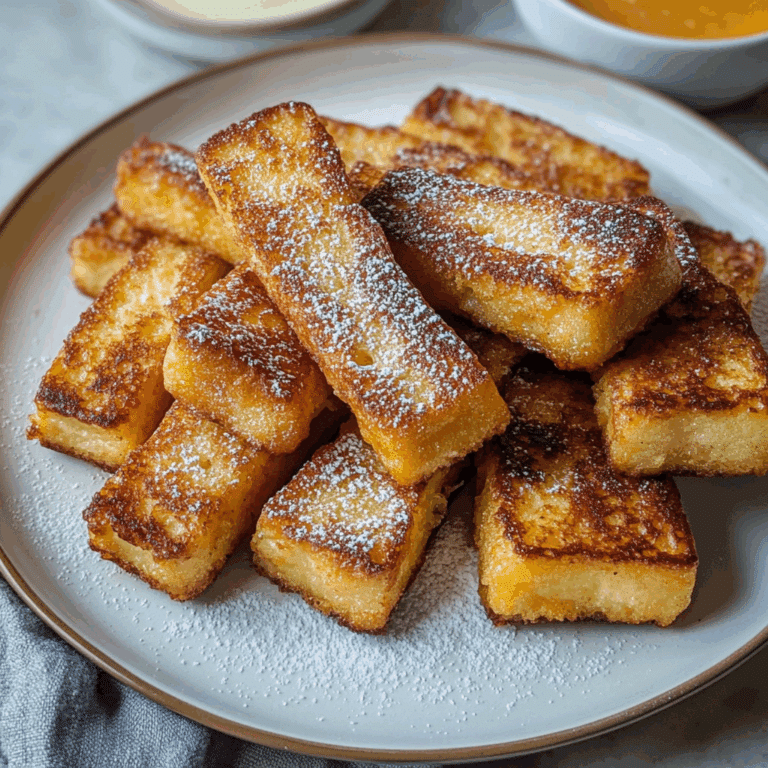 Quick Air Fryer French Toast Sticks