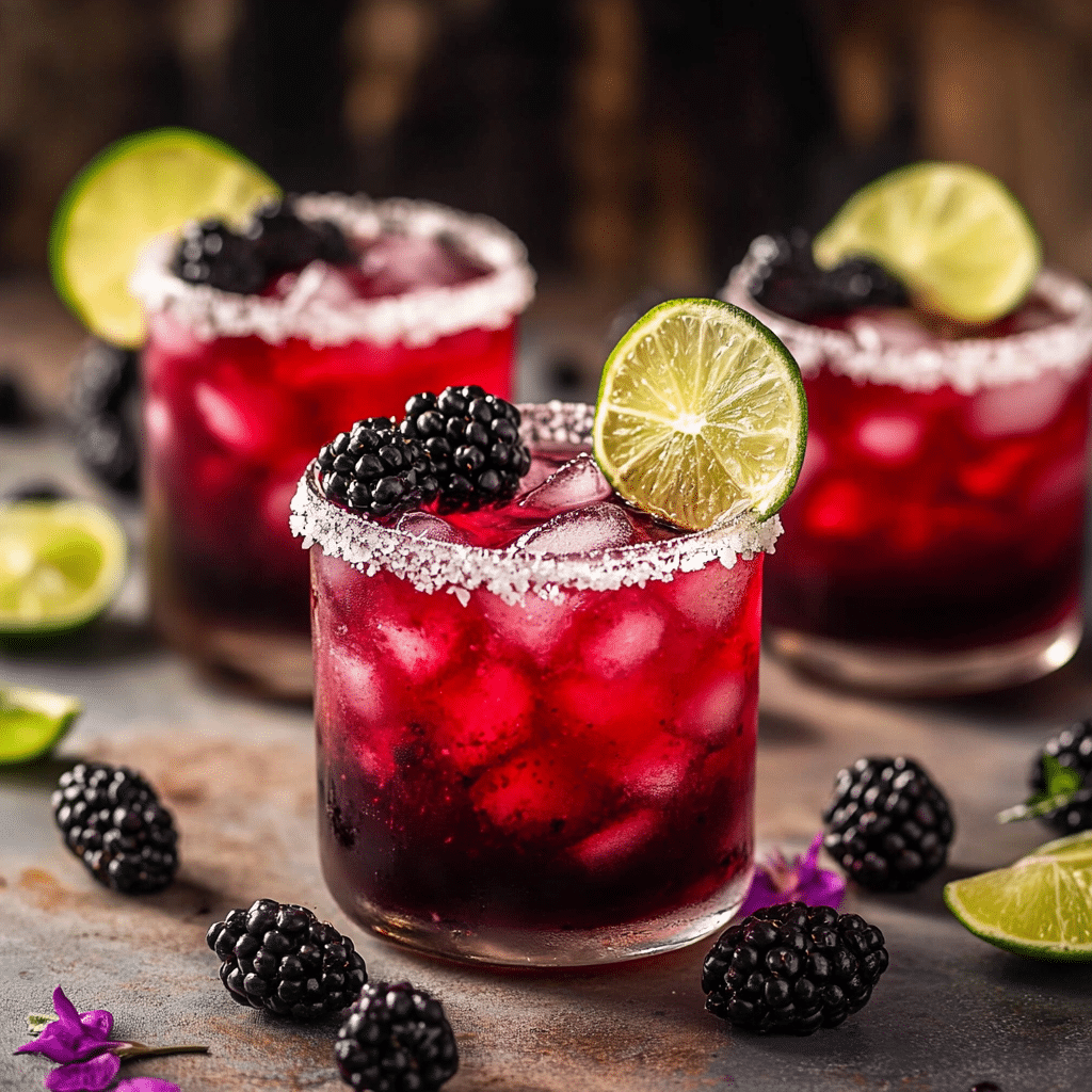 Refreshing Blackberry Margaritas Recipe