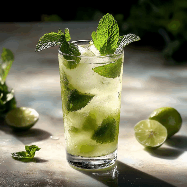 Refreshing Mint Mojito Cocktail Recipe