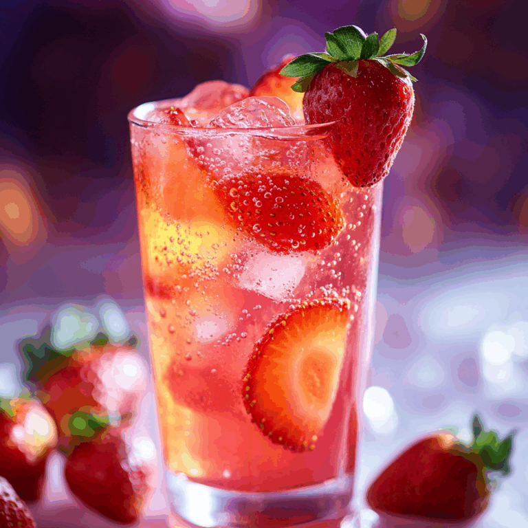 Refreshing Strawberry Dirty Sprite Recipe