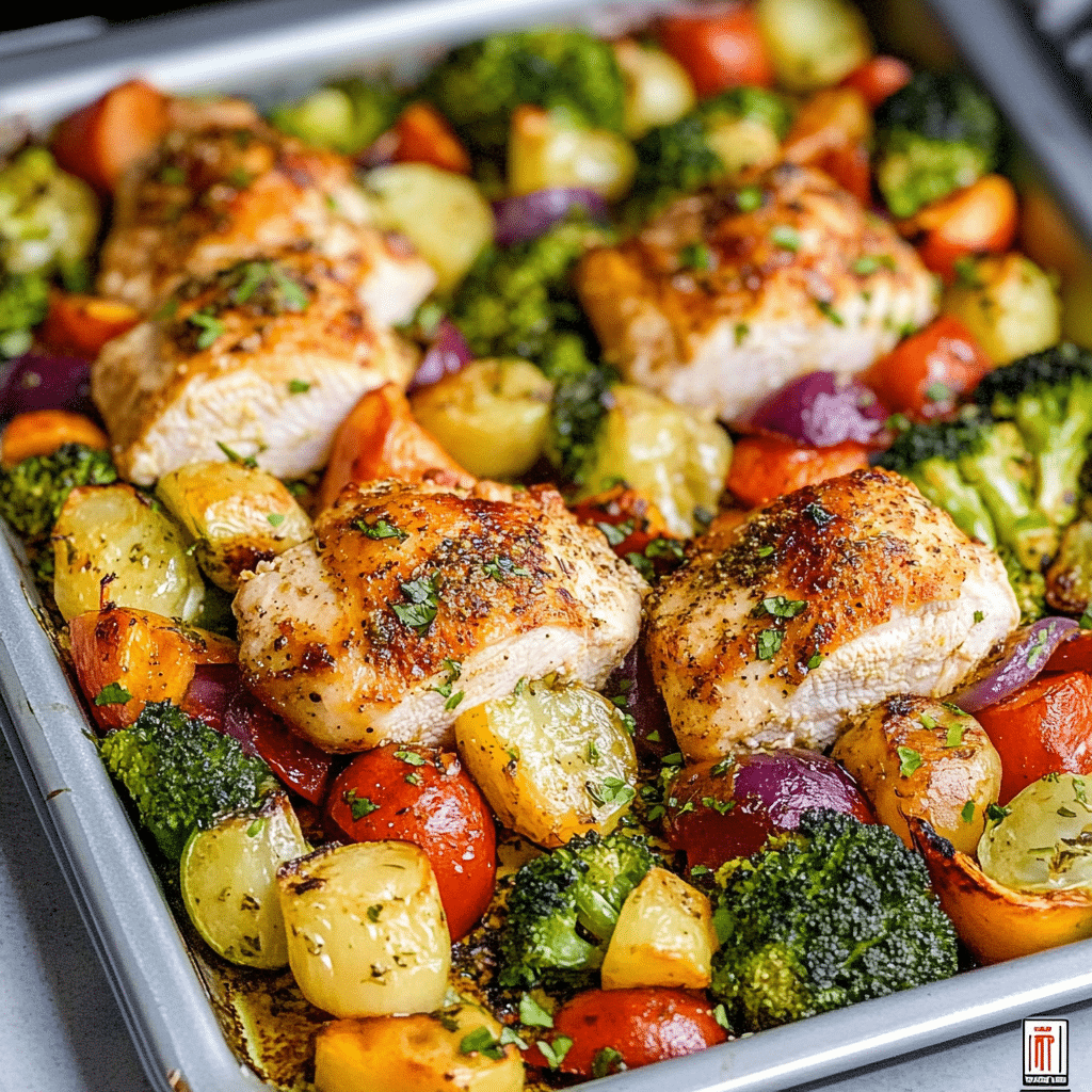 Sheet Pan Chicken & Veggies