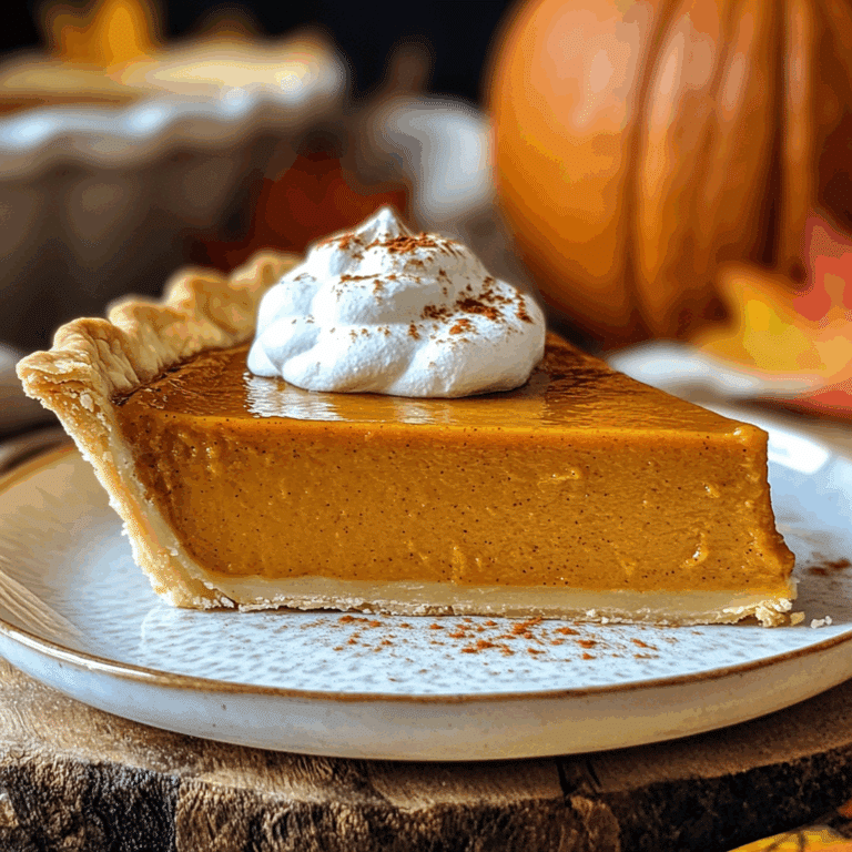 The Great Pumpkin Pie Recipe