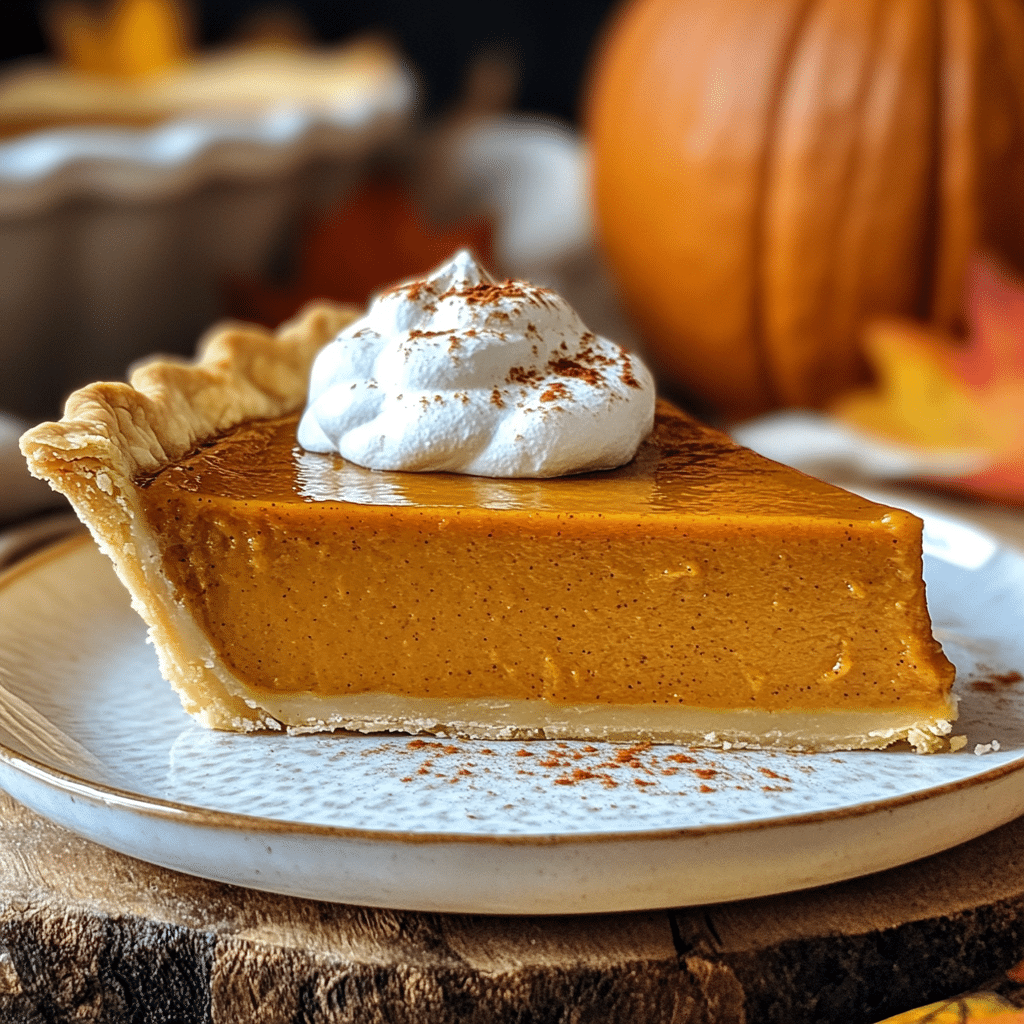 The Great Pumpkin Pie Recipe