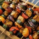 Veggie Kabobs with Balsamic Marinade