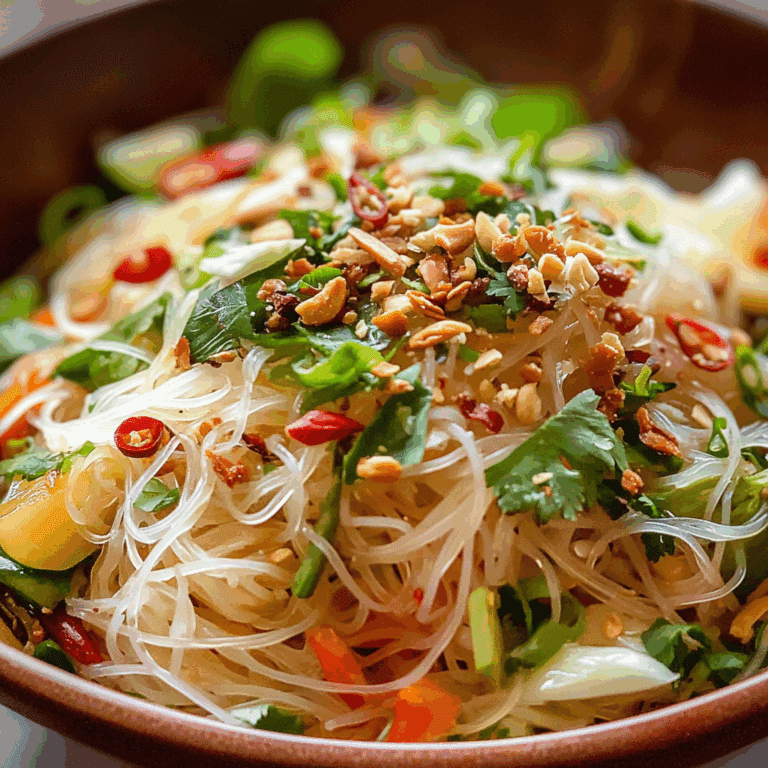 Vietnamese Vermicelli Noodle Salad