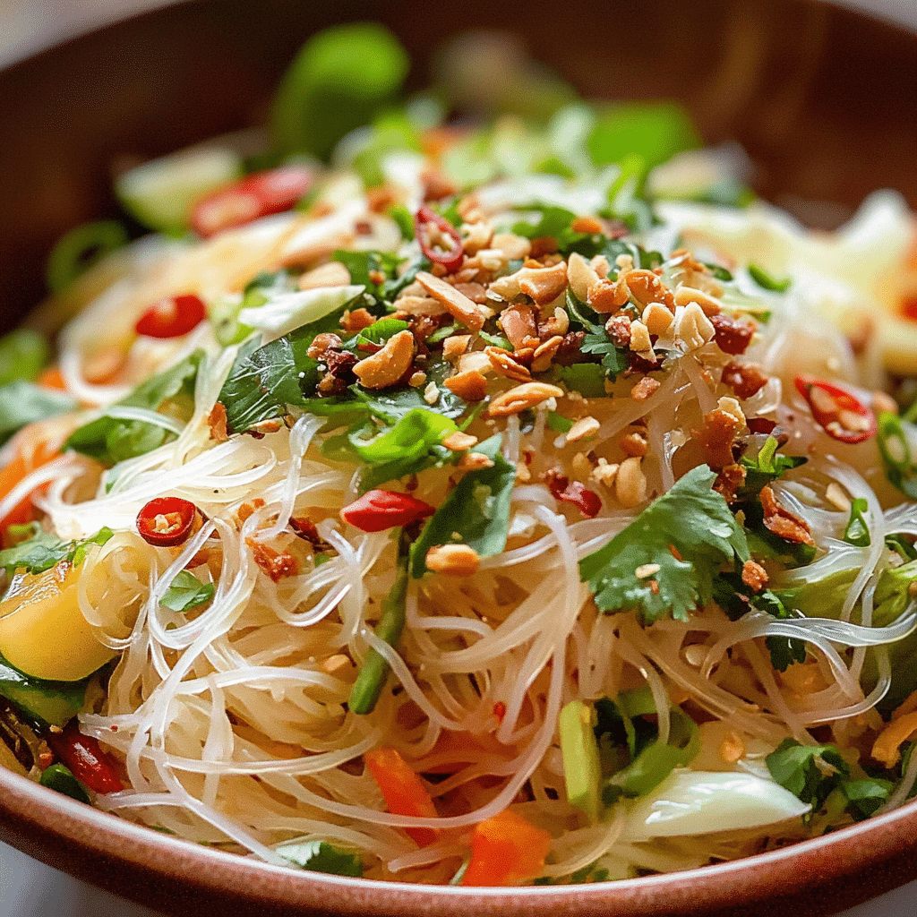 Vietnamese Vermicelli Noodle Salad