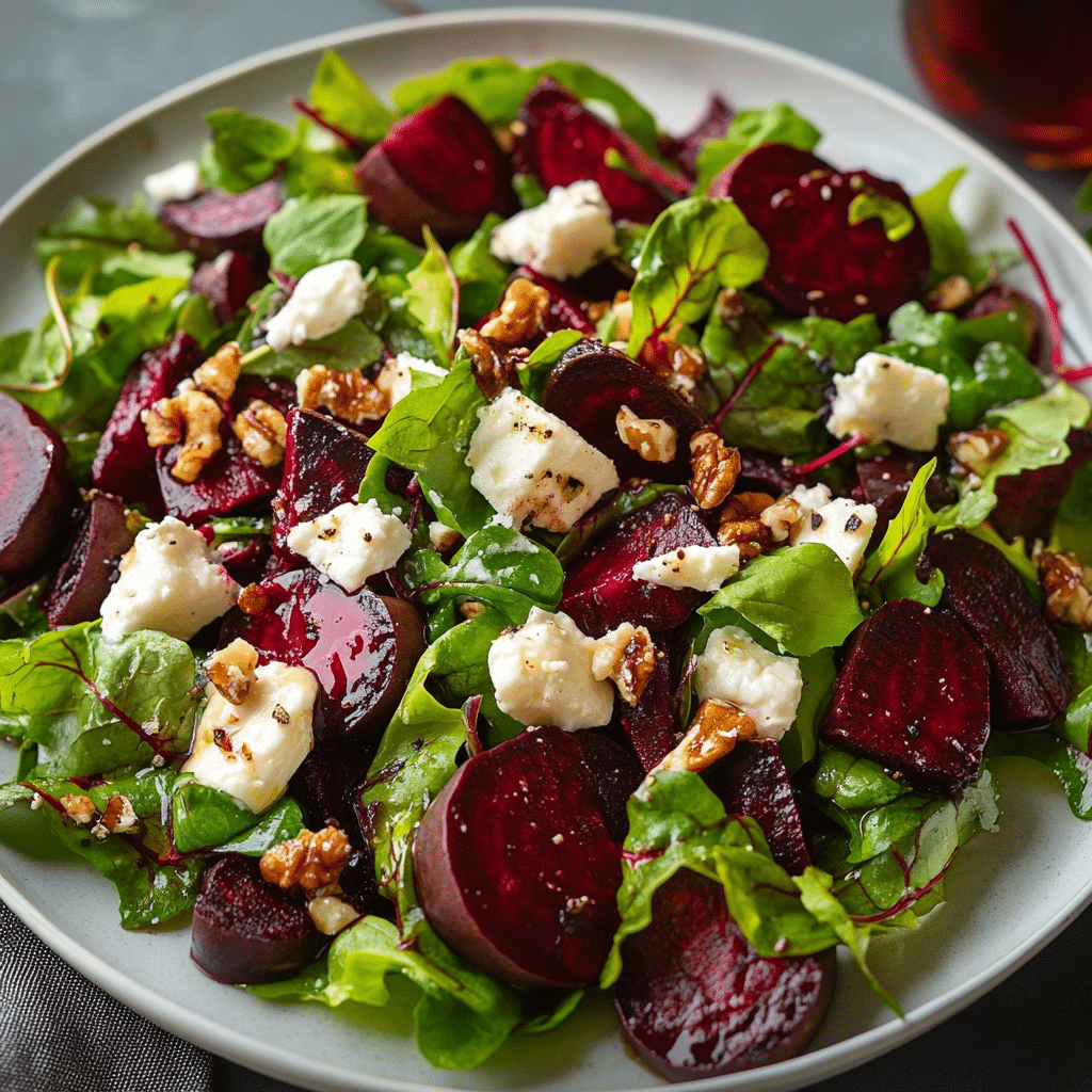 Beet Salad with Goat Cheese
