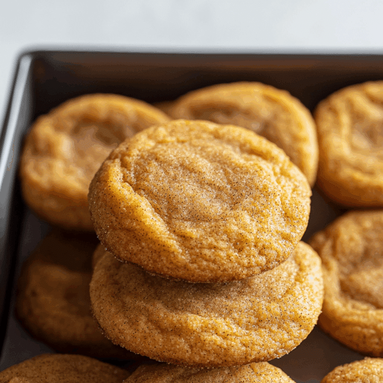 Brown Butter Pumpkin Snickerdoodles