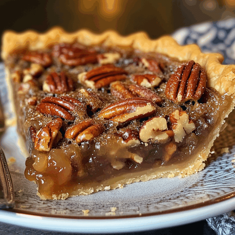 Brown Sugar Pecan Pie