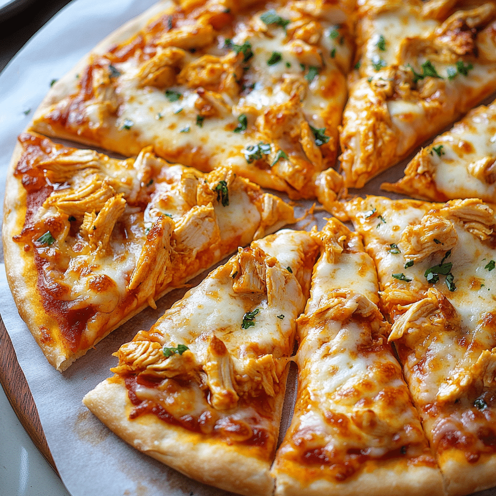 Buffalo-Style Chicken Pizza