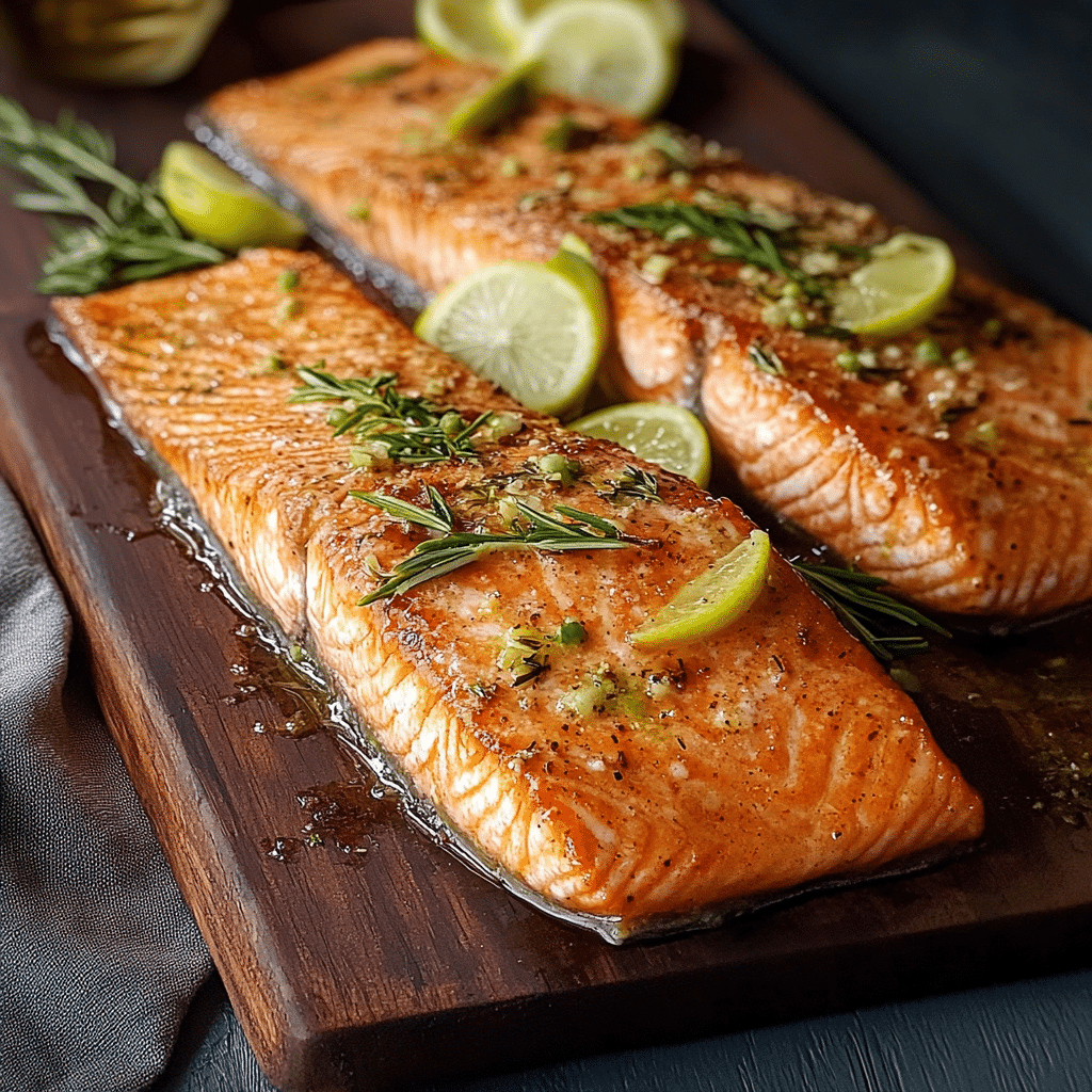 Cedar Planked Salmon
