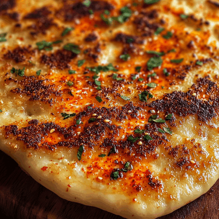 Chili Crisp Cottage Cheese Flatbreads
