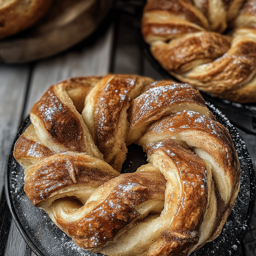 Cinnamon Apple Twist Bread