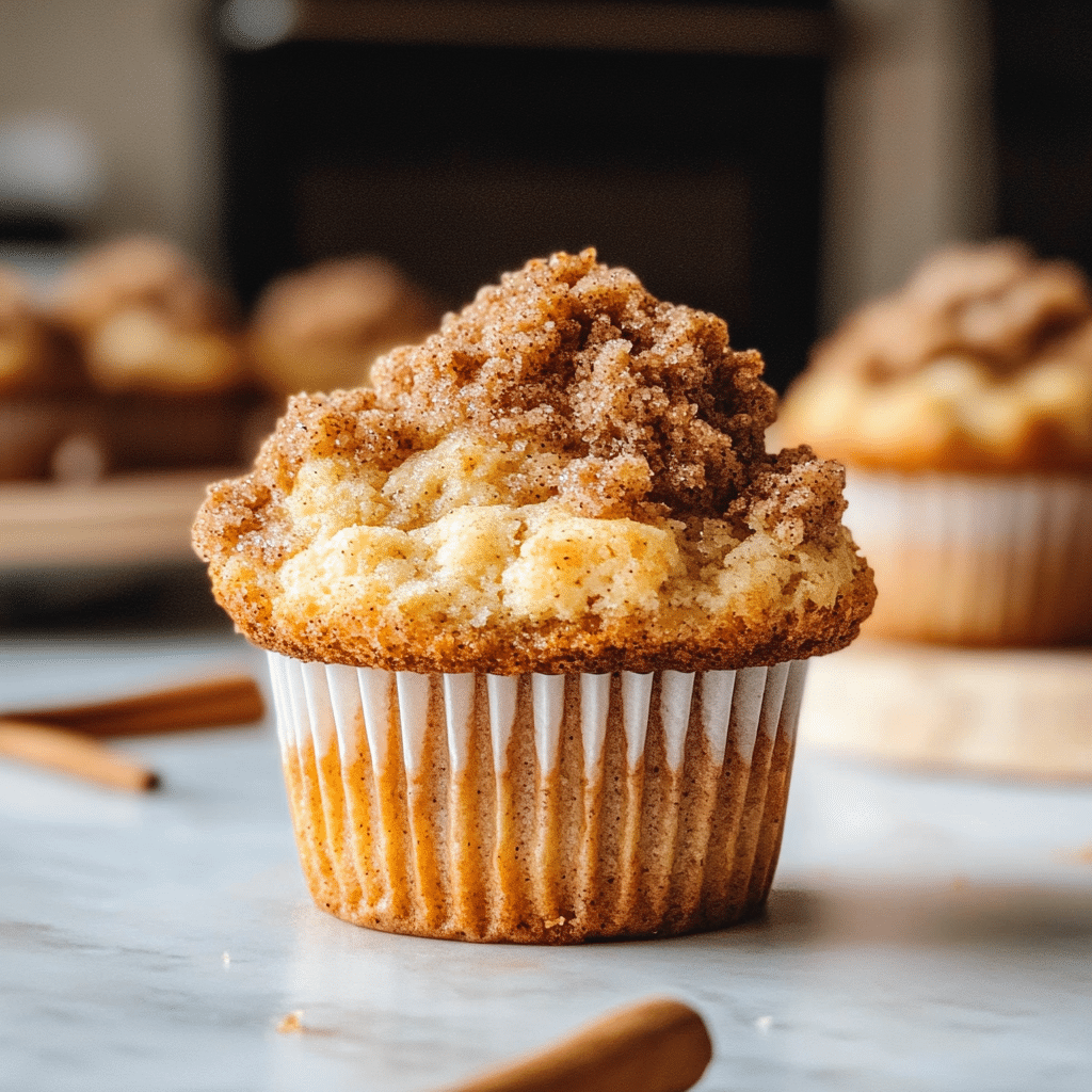 Cinnamon Streusel Muffins
