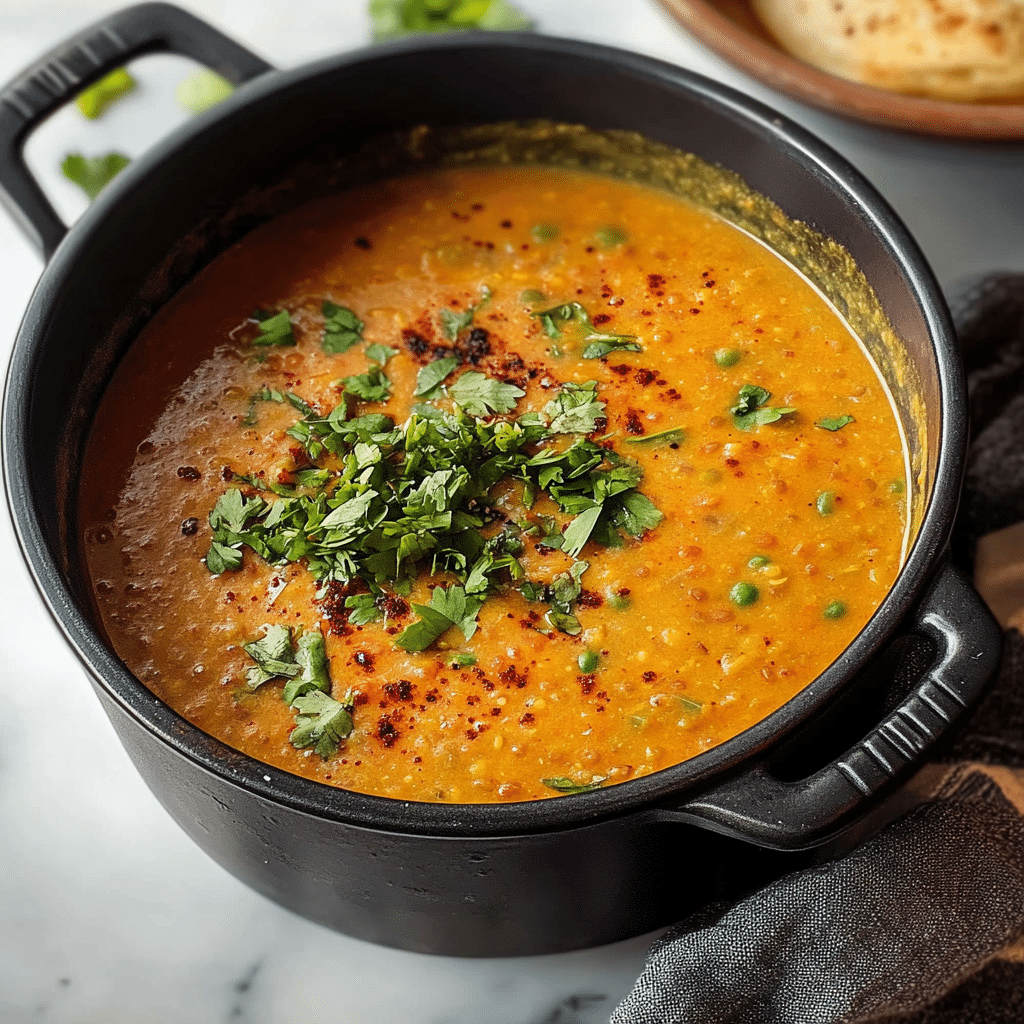 Curry Red Lentil Soup