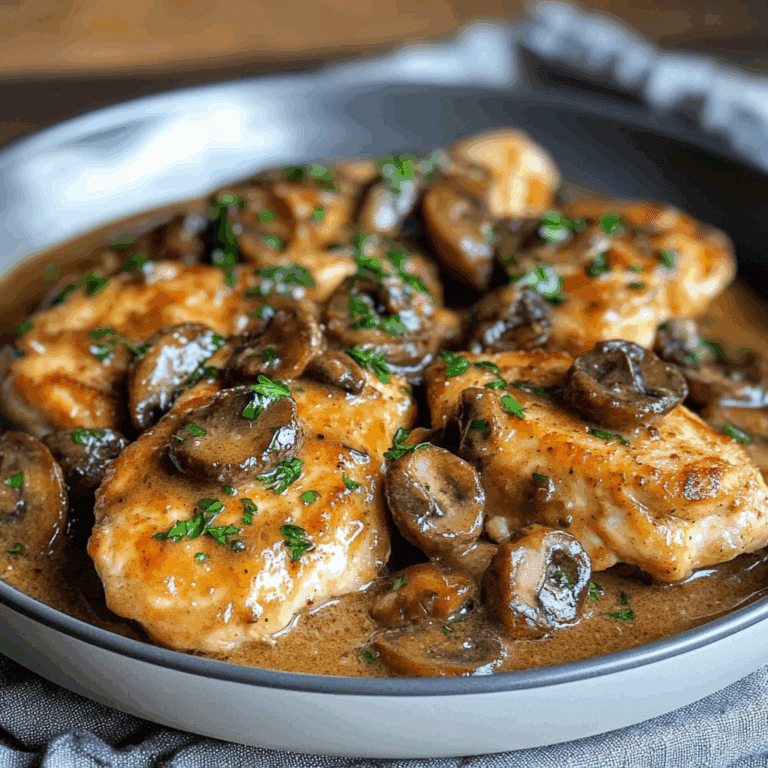 Easy Chicken Marsala