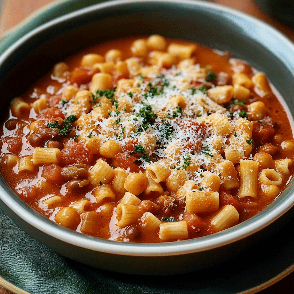 Easy Pasta Fagioli