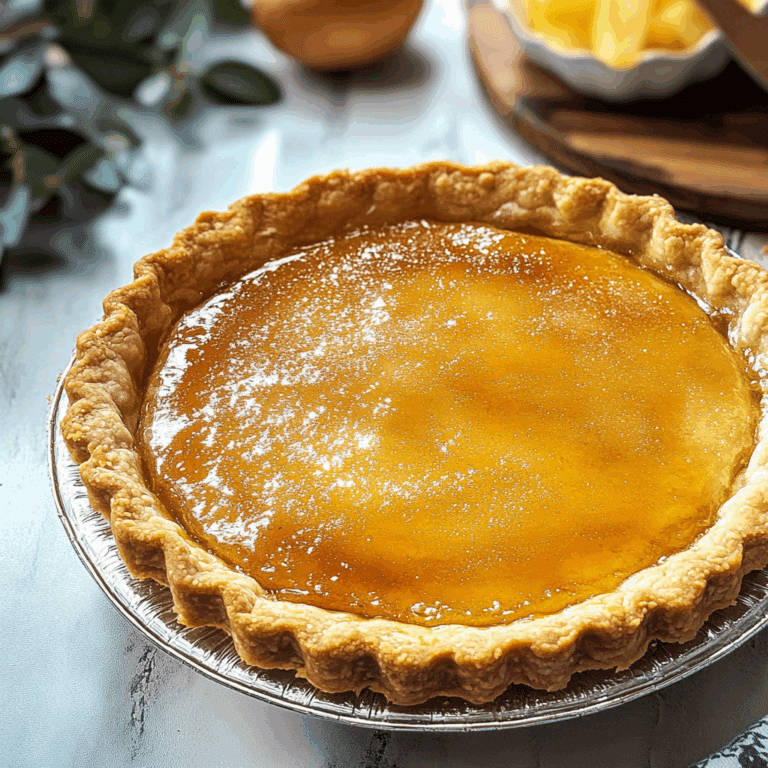 Golden Greek Honey Pie (Melopita)